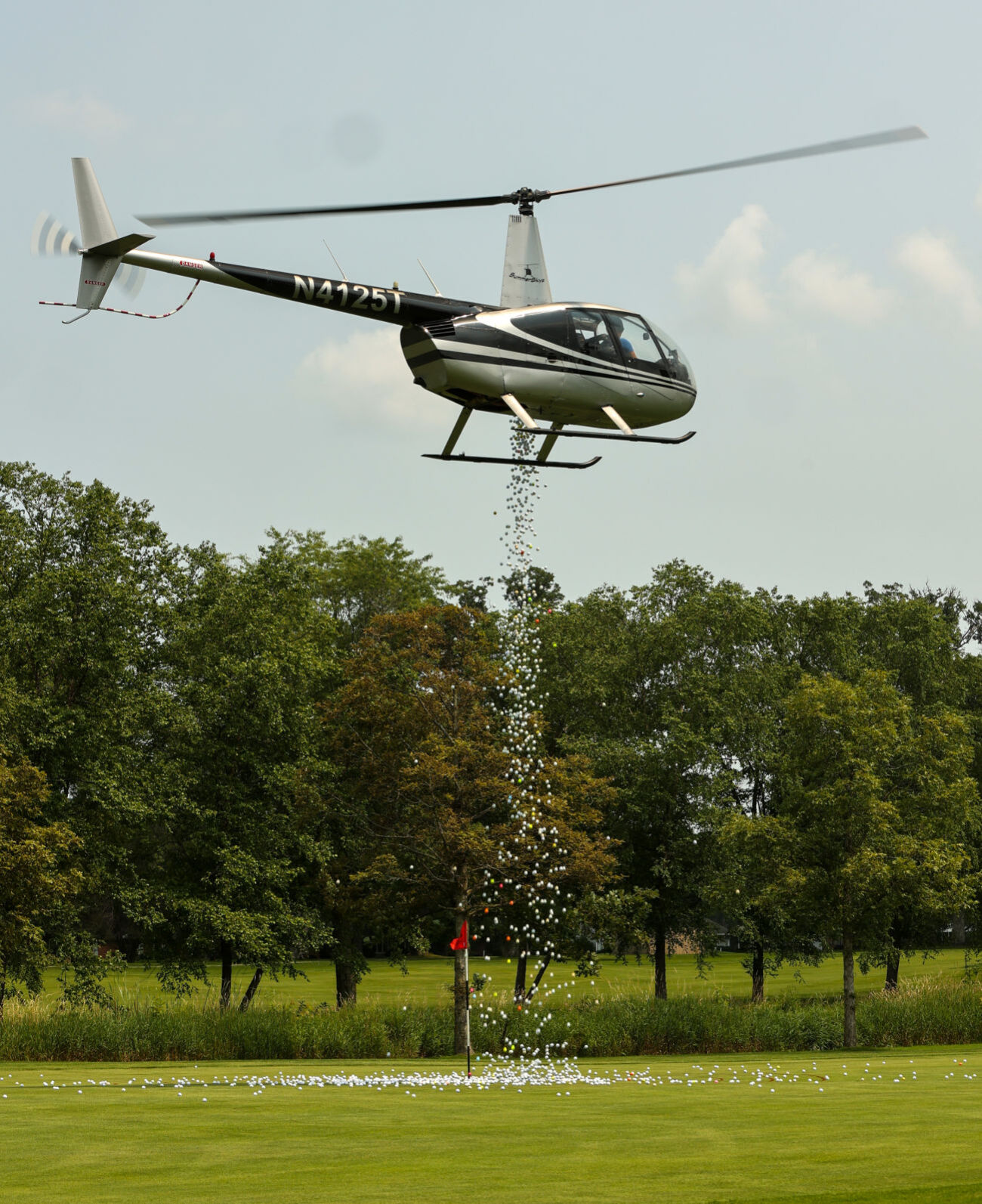 Helicopter Ball Drop